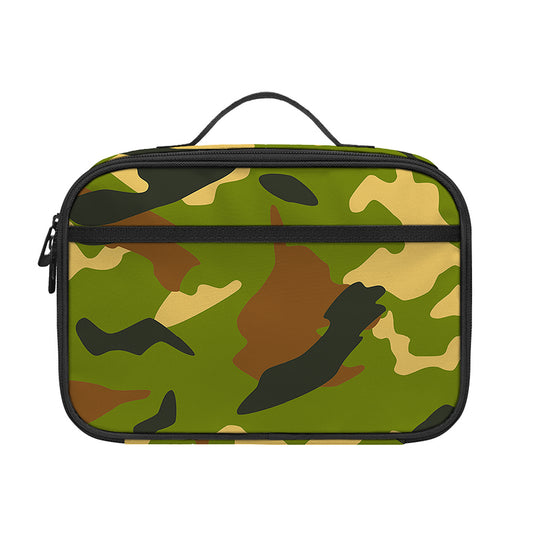 Military Camouflage Print Portable Lunch Bag