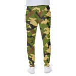 Military Camouflage Print Scuba Joggers