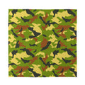 Military Camouflage Print Silk Bandana