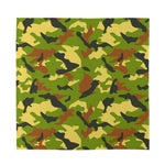 Military Camouflage Print Silk Bandana