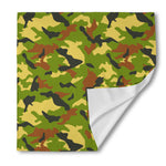 Military Camouflage Print Silk Bandana