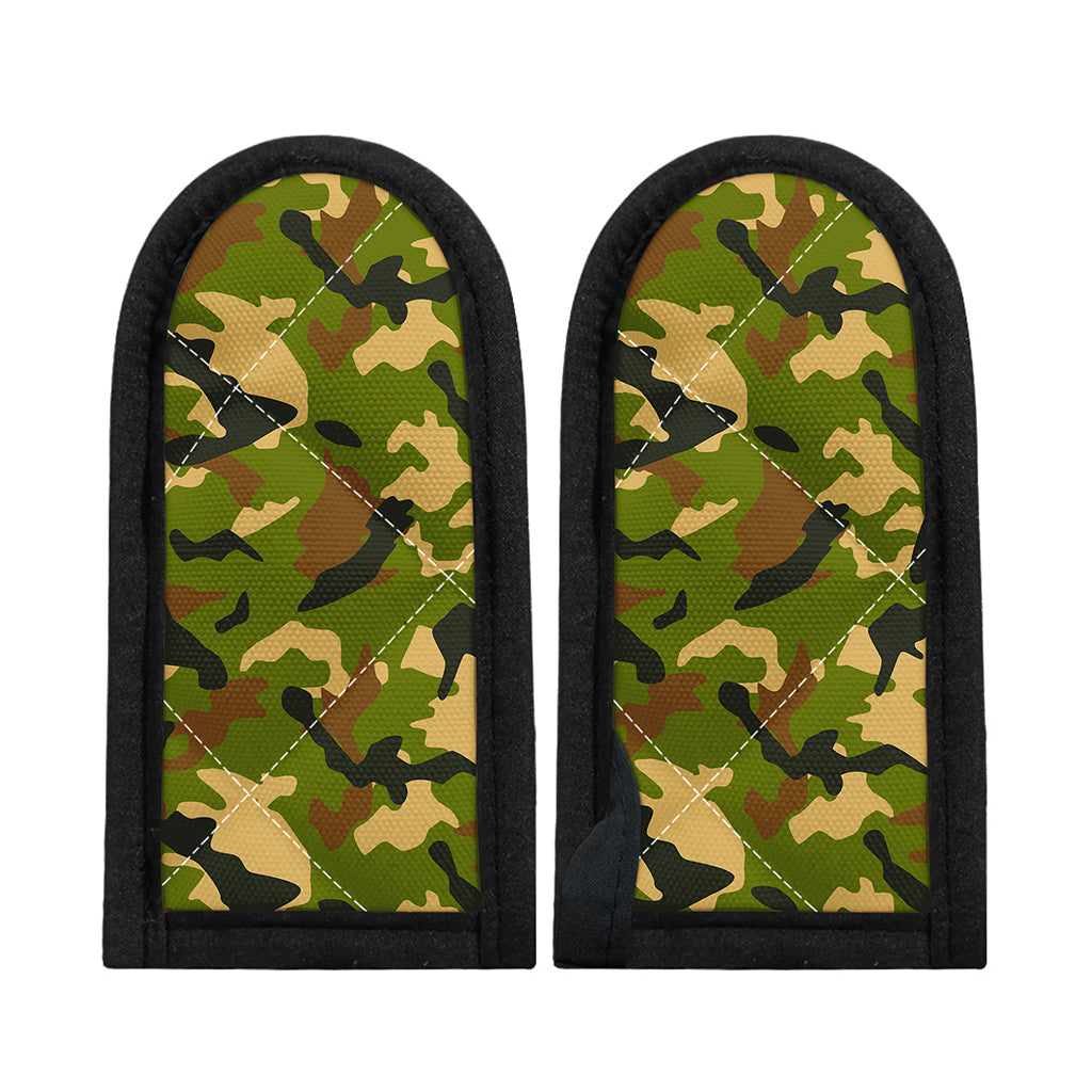 Military Camouflage Print Skillet Handle Cover