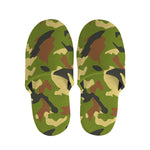 Military Camouflage Print Slippers