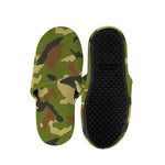 Military Camouflage Print Slippers