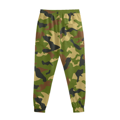 Military Camouflage Print Sweatpants