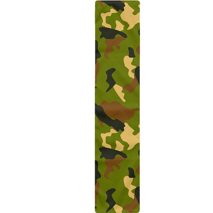 Military Camouflage Print Table Runner