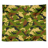 Military Camouflage Print Tapestry