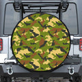Military Camouflage Print Tire Cover
