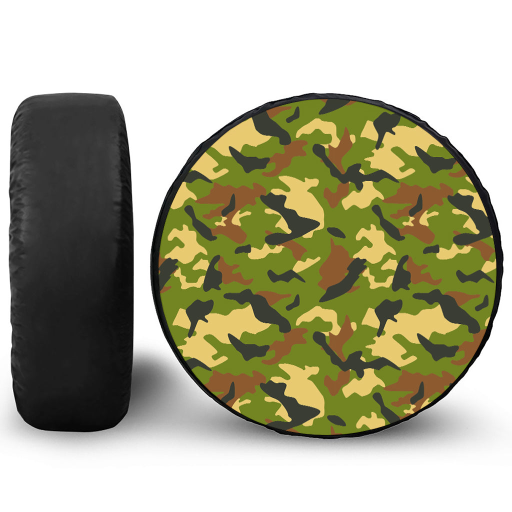 Military Camouflage Print Tire Cover