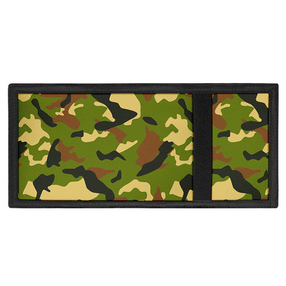 Military Camouflage Print Trifold Wallet