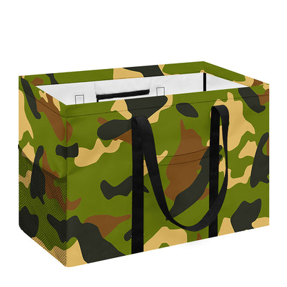 Military Camouflage Print Utility Tote Bag
