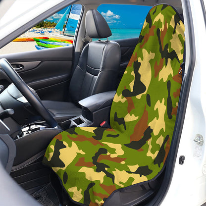 Military Camouflage Print Waterproof Car Seat Cover