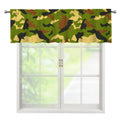 Military Camouflage Print Window Valance