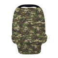 Military Digital Camo Pattern Print Baby Seat Cover