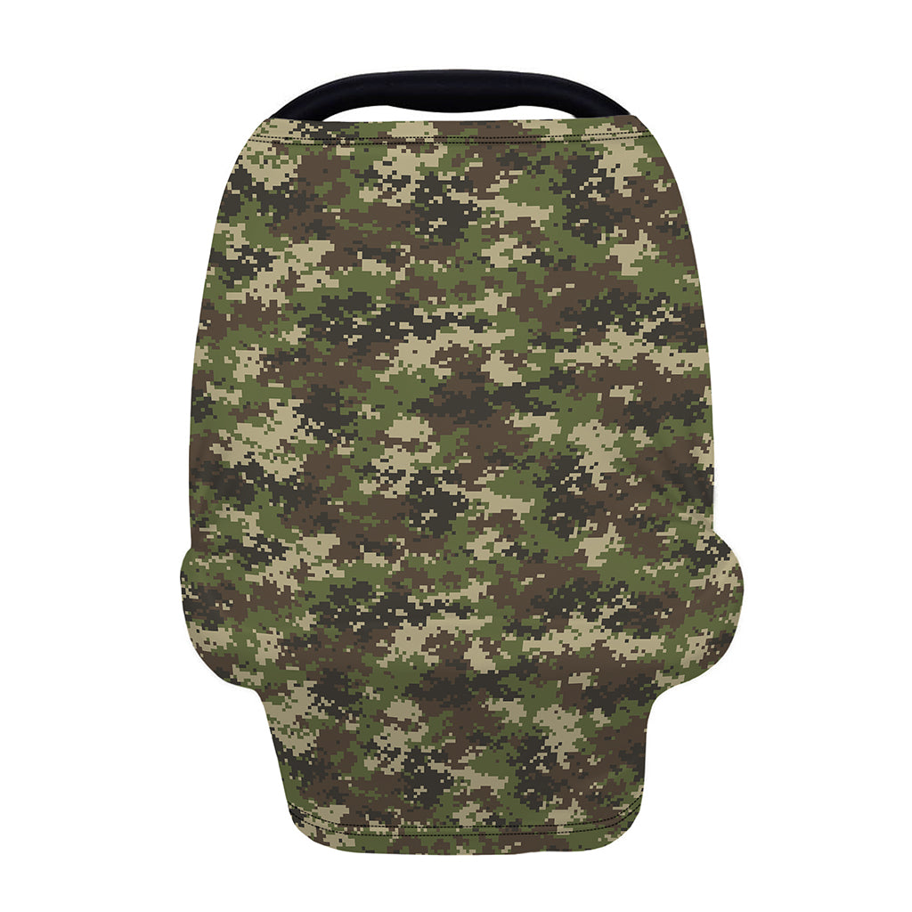 Military Digital Camo Pattern Print Baby Seat Cover