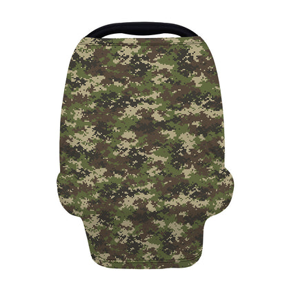 Military Digital Camo Pattern Print Baby Seat Cover