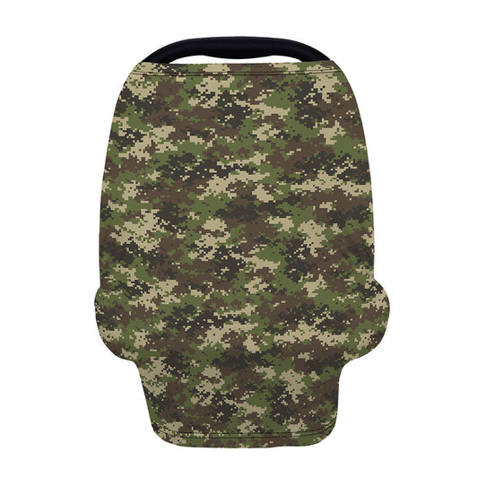Military Digital Camo Pattern Print Baby Seat Cover