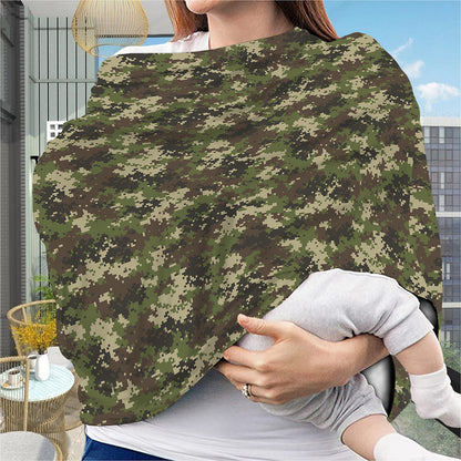Military Digital Camo Pattern Print Baby Seat Cover