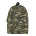 Military Digital Camo Pattern Print School Backpack