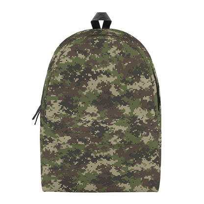 Military Digital Camo Pattern Print Backpack