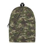 Military Digital Camo Pattern Print Backpack