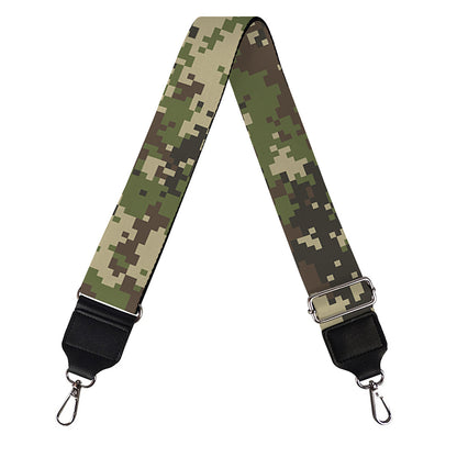 Military Digital Camo Pattern Print Bag Strap