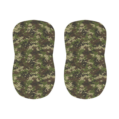 Military Digital Camo Pattern Print Bar Stool Covers