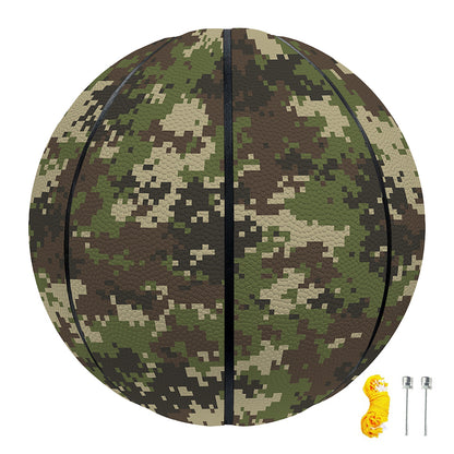 Military Digital Camo Pattern Print Basketball