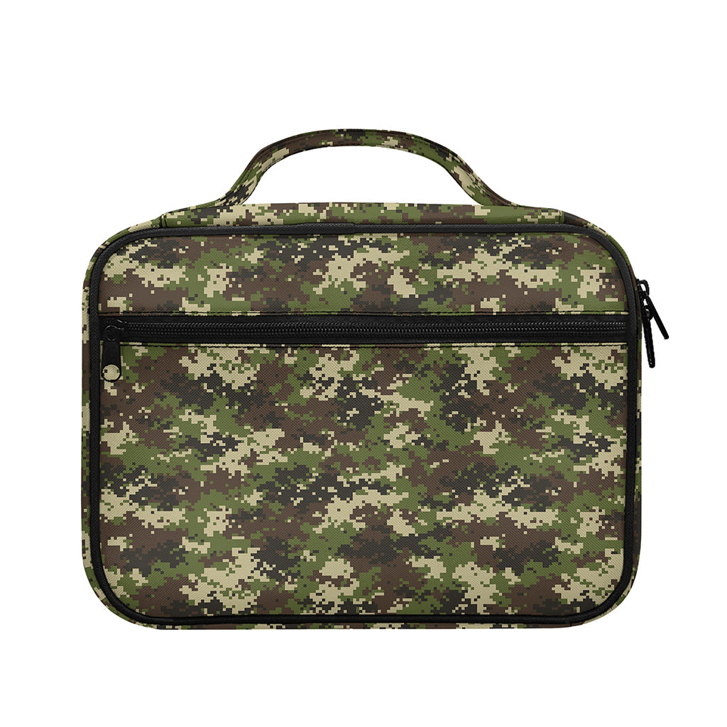 Military Digital Camo Pattern Print Briefcase Bible Bag