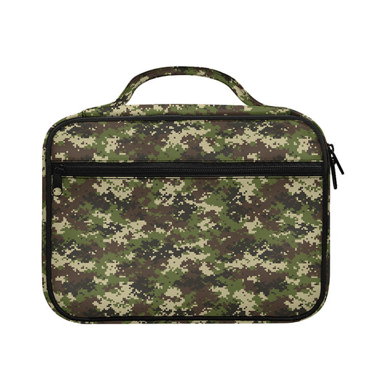 Military Digital Camo Pattern Print Briefcase Bible Bag