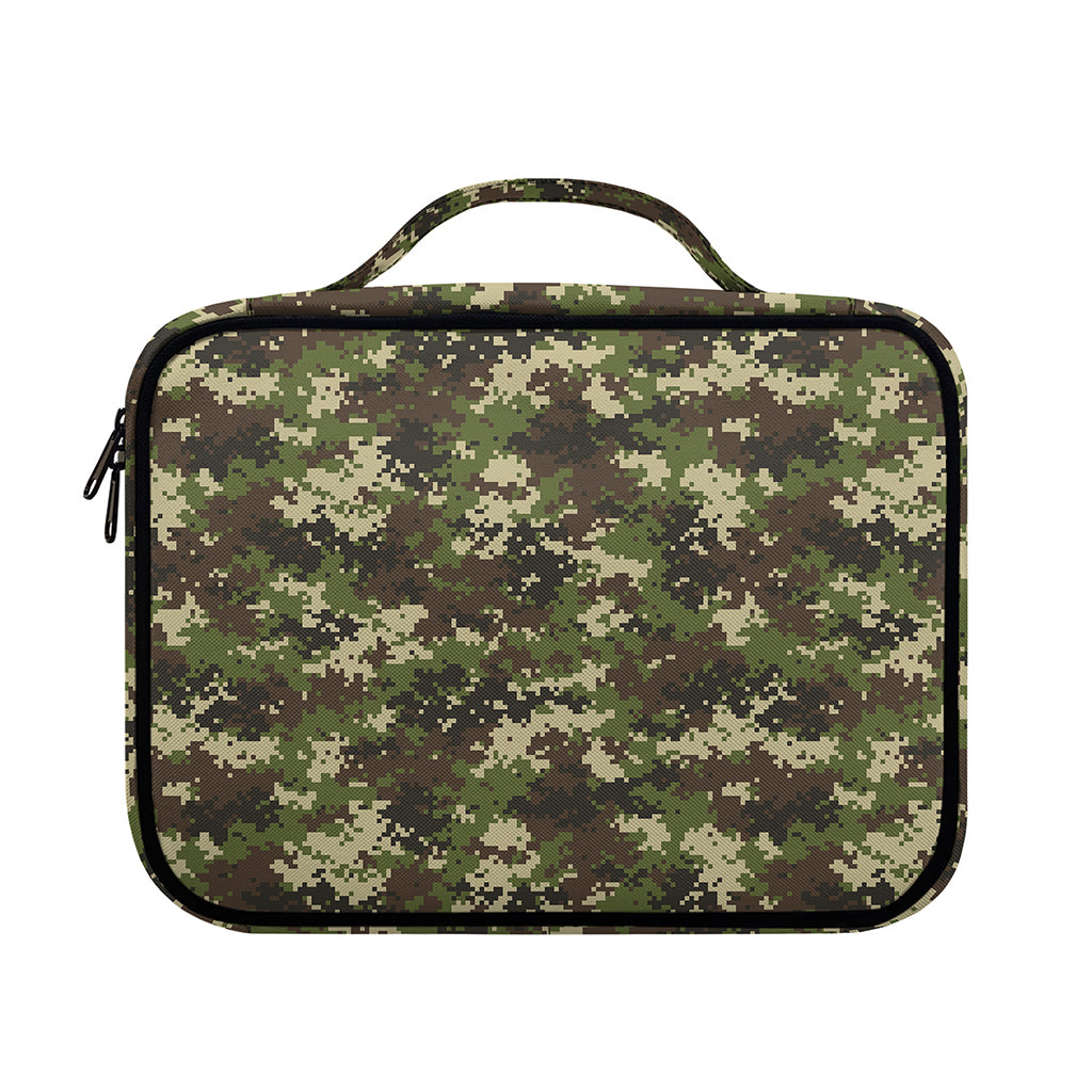 Military Digital Camo Pattern Print Briefcase Bible Bag