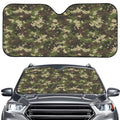 Military Digital Camo Pattern Print Car Windshield Sun Shade