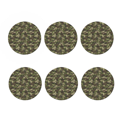 Military Digital Camo Pattern Print Coaster Set