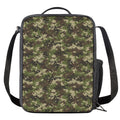 Military Digital Camo Pattern Print Crossbody Lunch Bag