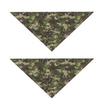 Military Digital Camo Pattern Print Dog Bandana