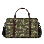 Military Digital Camo Pattern Print Duffle Bag