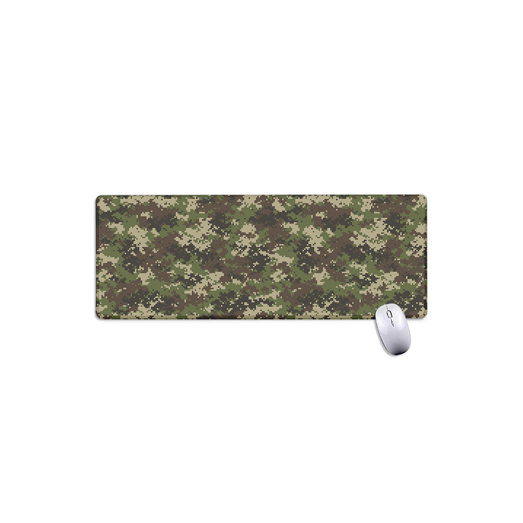 Military Digital Camo Pattern Print Extended Mouse Pad