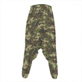 Military Digital Camo Pattern Print Hammer Pants