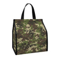 Military Digital Camo Pattern Print Insulated Lunch Tote