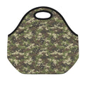 Military Digital Camo Pattern Print Neoprene Lunch Bag