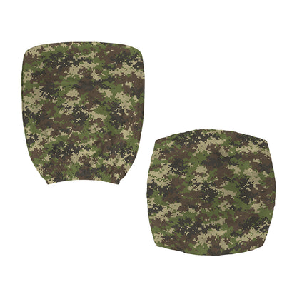 Military Digital Camo Pattern Print Office Chair Cover