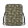 Military Digital Camo Pattern Print Rectangular Crossbody Bag
