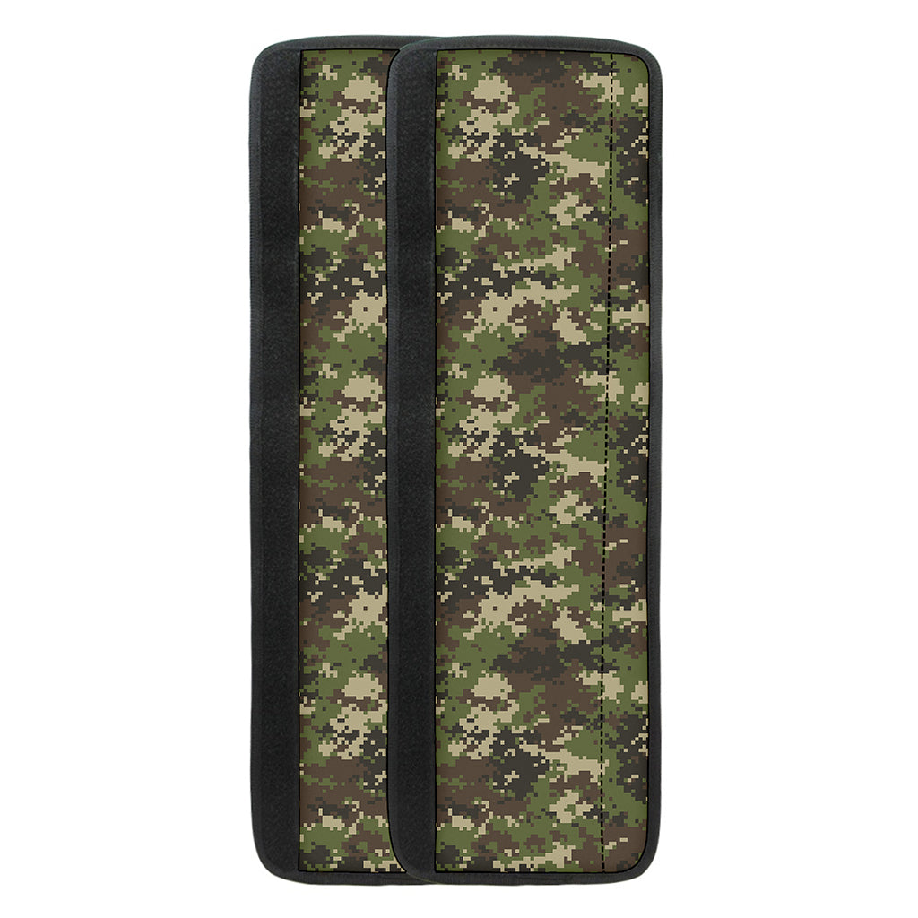 Military Digital Camo Pattern Print Refrigerator Handle Covers