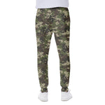 Military Digital Camo Pattern Print Scuba Joggers