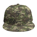 Military Digital Camo Pattern Print Snapback Cap