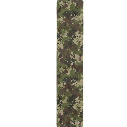 Military Digital Camo Pattern Print Table Runner
