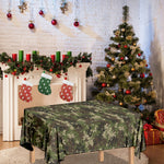 Military Digital Camo Pattern Print Tablecloth