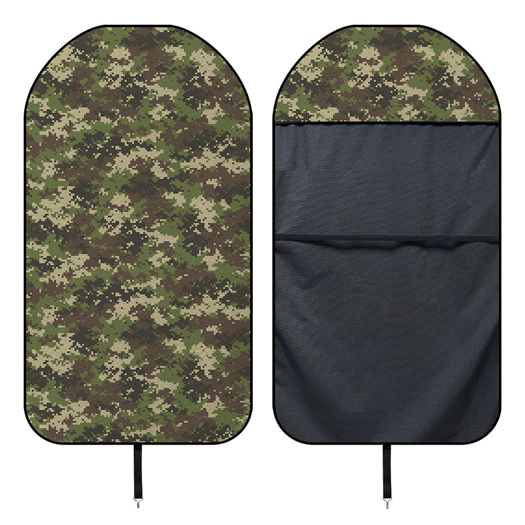 Military Digital Camo Pattern Print Waterproof Car Seat Cover