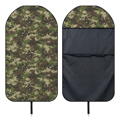 Military Digital Camo Pattern Print Waterproof Car Seat Cover