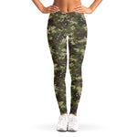 Military Digital Camo Pattern Print Women's Leggings